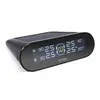 Monitor de pressão dos pneus 70mai TPMS energia solar Dual USB carregamento 4 sensores embutidos - Black2788