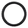 Steering Wheel Covers Diamond Car Rhombus Leather Cover Anti Slip Classic Black Styling Interior Accessories