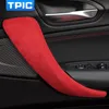 Alcantara Wrap Car Interior Door Door Arrest Panel Cover Hander Trim Trim для BMW F21 F22 F23 2012-2019 1 серия аксессуаров252H