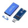 소형 USB 3 0 USB3 0 ~ M 2 NGFF B 키 SSD 2230 2242 어댑터 카드 변환기 인클로저 케이스 커버 Box215b