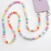 Beads Pearls Long Universal Phone Strap Charm 120cm Mobile Phone Accessories Adjustable and Detachable Fashion Bag Chain NEW L230619