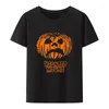 Men's T Shirts Halloween Sematary I Love Haunted Mound Horror Pumpkin Graphic T-Shirt Men Women Short Sleeve Tees Casual Streetwear Tops
