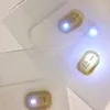 Klistermärken dekaler 10st DIY Mobilsensor LED Flash förbättrar luktkänsla nagelkonst klistermärke dekoration polering chip dekoration mobiltelefon prompt 230718