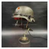 Decorative Objects Figurines Home Decoration World War Ii Helmet Table Lamp Relic Resin Crafts Living Room Decor Drop Delivery Gar Dh7Dw