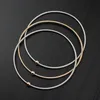 Popular Jewelry Simple Steel Wire Diameter 17mm Spring Screw Head Can Be Opened And Tightened Telescopic Color Spring Bracelet L230704