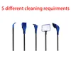 5 I 1 Aquarium Cleaning Tools Aquarium Tank Clean Set Fish Net Gravel Rake Alges Scraper Fork Sponge Brush Glass Cleaner C1007292Z