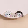 Brooches Pins for Women Vintage Skull Letter Flower Fashion Funny Badge for Dress Cloths Bags Decor Cute Enamel Metal Jewelry Wholesale