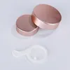 Pink 5G 10G 15G 20G 30G 50G 60G 100G GLASS CREAM JAR FACIAL CREAM PACKAGE CONTAINER TLQOC