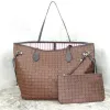 Сумки дизайнерские сумки сумочка сумки сумки кошелька мода мода Старый цветок коричневый латтиза мм мм плеча женские мешки с высокой емкостью композитные сумки для покупок