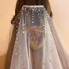 Grampos de cabelo véu de noiva acessórios de casamento cristal strass com pente 1 camada 100 cm branco marfim longos véus de noiva