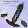 Brinquedos para adultos Pressione o plug anal vibratório controle remoto sem fio para massageador de próstata Dildo masculino plugue massageador de quadril brinquedo sexual 230720