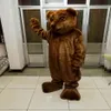 Imagens reais de alta qualidade urso pardo mascote fantasia mascote personagem de desenho animado tamanho adulto 312 anos