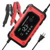 Andere acculaders 12V 6A Autoacculader 4-120Ah Pulsherstel LCD-scherm Smart Fast Charge AGM Deep Cycle GEL Loodzuurlader x0720