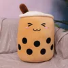 Novo brinquedo de pelúcia CCreative Fruit Milk Tea Cup brinquedo de dormir bonito dos desenhos animados atacado