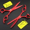 5 5 6 0 pouces Professional Haircut Hair Scissors ciseaux de coiffure coupe amincissement mode outils de coiffure Barber Shears205Q