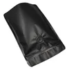 20 шт. Лот 15 23 см встаньте алюминиевую фольгу Ziplock Pack Matte Black Pure Mylar Calve Bag Sage с воздушной эвакуационной клапаном219S