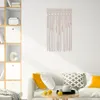 Wandtapijten Boho Art Macrame Muur Opknoping Canvas Achtergrond Doek Tapijt Kwastje Handgemaakte Geweven Geometrisch