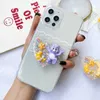 DIY Bear Griptok Epoxy حامل الهاتف المحمول رف رف عالمي مناسب لملحقات الهاتف المحمول iPhone Samsung L230619