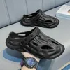 Sandalias originales para hombre, zapatos casuales ligeros, suela blanda, zuecos con agujeros de EVA, zapatillas de playa de encaje para exteriores, jardín 230719