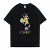 Men's T Shirts LC Waikiki Monkey With Flowers Merchandise Tshirt Funny Graphic Print T-shirt Men Women Brand Tee Mens Cotton