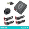 Originele 16 5 MM Sensor Mini Eenvoudige Parkeersensor met Schakelaar Auto Omkeren Vier Sensoren Meerdere Kleur Boor 16mm DC 12 V PZ200-XK295l