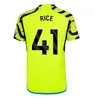 S-4xl Saka Soccer Jerseys G. Jesus Odegaard Rice Havertz 23 24 Strzelcy Martinelli Smith Rowe Nketiah Zinchenko Trossard Football Shirt Men Kids Sets Child Kit