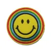 Patch per adesivi di vendita diretta 2018 per abbigliamento da 20 pezzi faccine faccine retrò boho hippie anni '70 smile divertente applique patch iron-on 335w