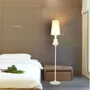 Floor Lamps Led Modern European Lamp Standing Art Decor Nordic Style Lampshade For Bedroom Study Room Light