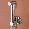 copper chrome Toilet copper Hand Held Bidet Spray Shower Head Douche Kit Shatta Copper Valve Bathroom Bidet sprayer Jet water tap 264F