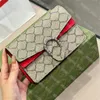 Klassiker Frau Mode Handtaschen Luxus Schultertasche mit Hirschleder vielseitige Umhängetasche Mini weibliche Marke Kette Schultergurt Geldbörsen