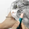 ペットアイの櫛ブラシペット涙ステインレムーバー猫の猫の目のかさぶたの穏やかな掃除猫にきびクリーナー犬小型動物用のグルーミングツールを掃除する