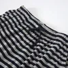 Men's Sleepwear Modal Striped Shorts Loose Pajamas Pants For Summer Thin Printing Capris Oversize Home Beachwear
