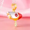 Card Captor Cardcaptor SAKURA Seal Key 925 Sterling Zilveren Hanger Ketting Cosplay Kettingen Zilveren Ketting Touw Ketting Box217m