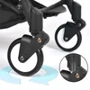 Barnvagnsdelar Tillbehör Stroller Tillbehör Fram- och bakhjul för Babyzenes Yoyo Yoya Yuyu Infant Carriage 230720