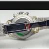 럭셔리 남성 시계 GMT 흰색과 검은 색 다이얼 자동 이동 904L 스테인리스 스틸 디자이너 시계 Man Wristwatches