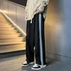 Herrbyxor rak man svett byxor jogger casual baggy tracksuit herrar svettbyxor bottnar bred ben ung la sommarträning vanlig byxor 230720