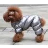 2020 Winter Warm Padded Fleece Costumes For Pet Dog Cat Luxury Warm Apparels Vest Puppy Thicken Hoodie coat jacket Dog Clothes Bul285T