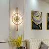 Wall Lamp Sitting Room TV Setting Light Luxury Fashion Art Nordic Creative Personality Bedroom Led