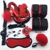 SMLOVE Manette per collare Frusta Bavaglio Morsetti per capezzoli BDSM Bondage Corda Erotica Donna adulta Coppie Culo anale 210722174S