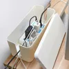 New Cable Storage Box Plastic Power Strip Cable Storage Container Cord Hider Box Cord Organizer Storage Case Socket Box For Home Y2159