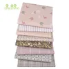 Fabric Oatmeal Color Series Printed Twill Cotton Fabric Patchwork Clothes For DIY Sewing Quilting Baby Child's Bedclothes Material 230720