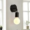 Wall Lamp Modern Lamps Black White Light Home Decor For Stair Bedroom Kitchen Bedside Indoor Lighting Fixture