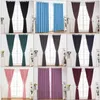 Cortinas opacas modernas para sala de estar, dormitorio, cortinas para tratamiento de ventanas, cortinas opacas sólidas, persianas acabadas 2438