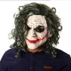 Máscara Cosplay Joker Trajes de Halloween Prop Jack Napier Greedy Máscaras de Látex Engraçado Anime Mascarillas Máscaras de Festa