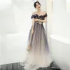 Purple Star Sequined Fairy Gown Средневековое платье Ренессанс платье сисси