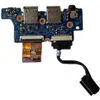 Original Datorkablar Anslutningar för HP Chromebook 11 Series USB Port Audio Jack Board DA00C1PI4E0 Fullt Tested244p