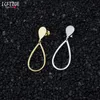 Baumeln Kronleuchter Sommer Stil Goldene Tropfen Ohrringe Für Frauen Edelstahl Ohrring Retro Boho Damen Earing Mode Jewel270a