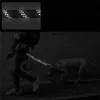 Collari per cani Guinzagli Guinzaglio corto grande a prova di esplosione Cintura di trazione a un passo Corda tonda riflettente Manico in schiuma Piombo per animali domestici per Medi274o