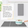 Mats Pads And Kitchen Silicone Rack Pad Kitchen Table Accessories Placemat Drying Table Top Anti-slip Three-fold Mat Bowl Dish Coasters 230720