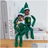 Kerstversiering Elf Doll Snoop On A Stoop Home Decor Nieuwjaar Kinderen Geschenken Accessoires Drop Delivery Tuin Feestelijk Feestartikelen Dhbr3
